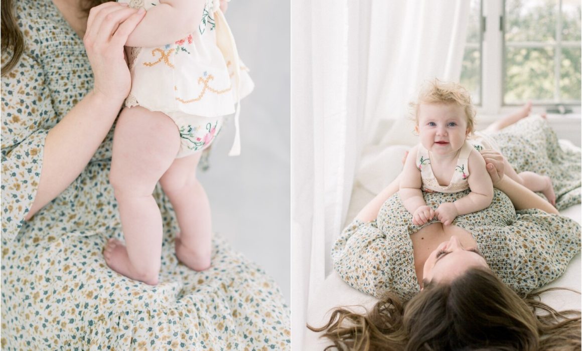 natural light mainline baby photography