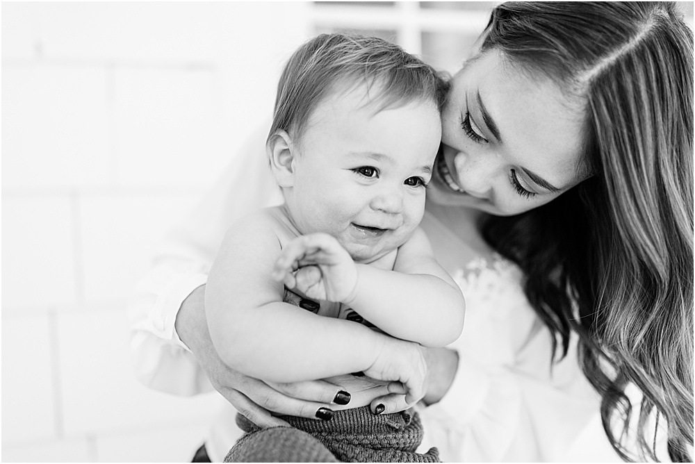 Main Line First Birthday Photography Session Baby Leo