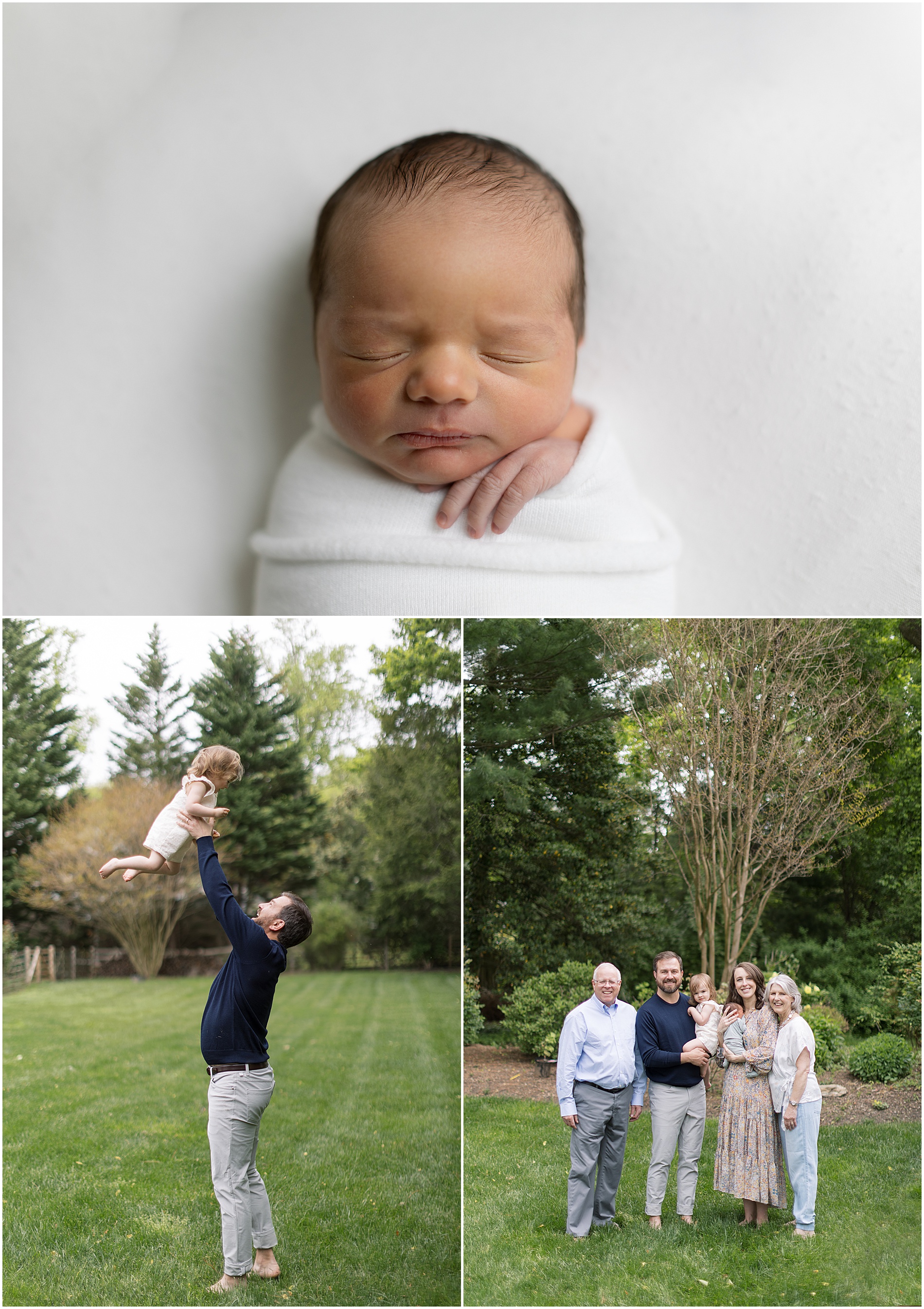 family newborn lifestyle photography main line