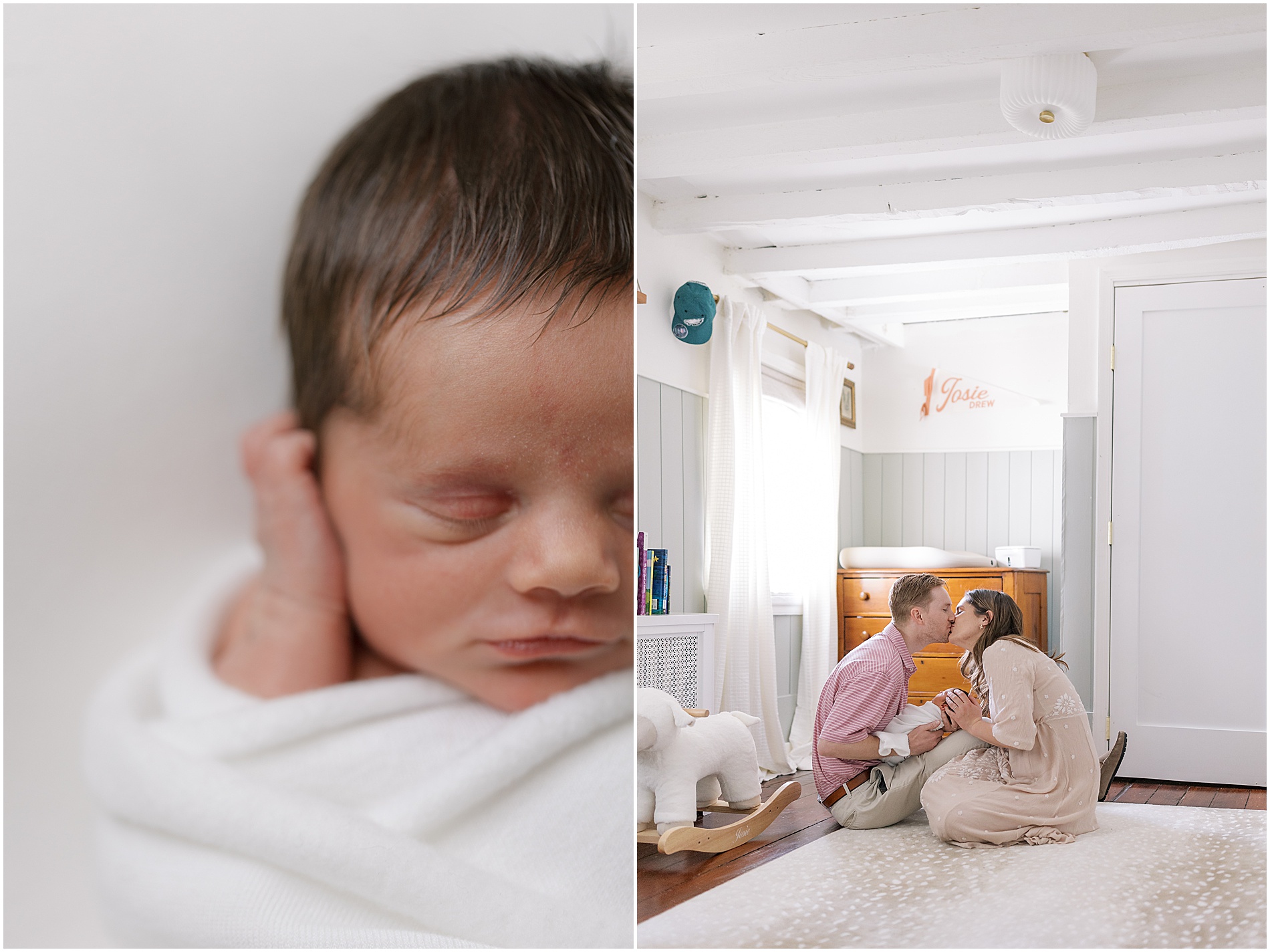 in home newborn photographer philadelphia